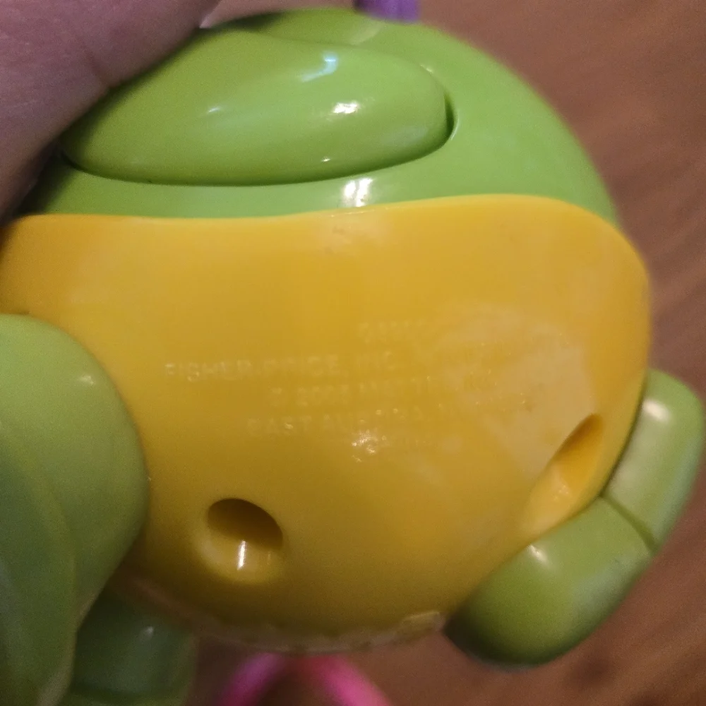 Fisher Price Brilliant Basics Tug Puppy 6m Interactive Baby Toy Vintage Colorful